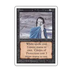 WOTC MtG Unlimited Gloom (U) EX - Image 1