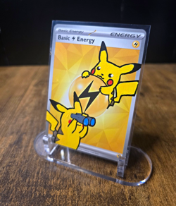 Pokemon Basic Lightning Energy Pikachu Custom Art - Image 1