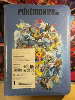 Pokemon Fossil Museum: Pokemon TCG Zip Binder BRAND NEW - Image 2