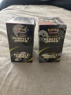 Pokemon TCG: Perfect Order Half Booster Box Factory Sealed x 2 (36 Packs) - Image 1