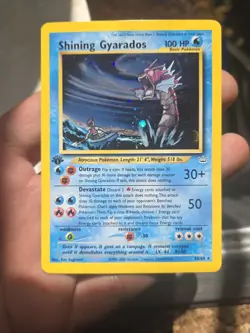 Pokemon Neo Revelation 1st Edition Shining Gyarados Holo - Image 1