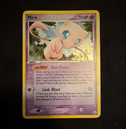 Nintendo Mew Holo Holo Rare Basic 70 HP Legend Maker 10/92 2006 - Image 1
