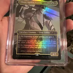 Oloro, Ageless Ascetic Rainbow Foil Secret Lair MTG Mythic Foil CGC 10 Pop 1 🔥 - Image 3