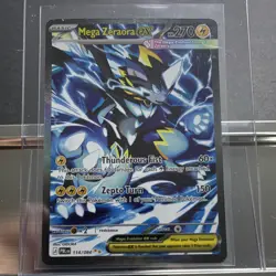 Mega Zeraora ex 114/084 Special Illustration Rare Pitch Black Pokemon Holo NM - Image 1