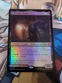 MTG - Eddie Brock Venom, Lethal Protector - Regular Foil - Marvel's Spiderman - Image 5