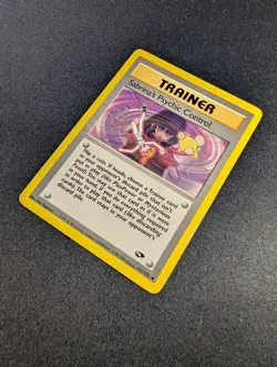 Sabrina's Psychic Control Gym Challenge Uncommon Trainer LP+ 121/132 Pokemon - Image 2