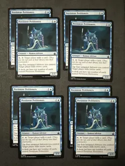 8 Playset Persistent Petitioners - Ravnica Remastered MINT MTG Magic - Image 1