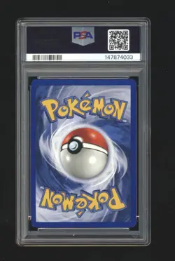Mew 9 - Holo Promo Pokemon League WotC Black Star - PSA 8 - SWIRL - Image 2