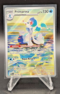 Pokemon TCG Pitch Black Primarina 88/84 Illustration Rare IR NM - Image 1