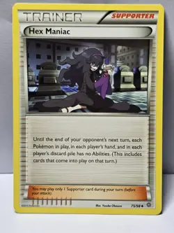 Pokemon TCG Hex Maniac 75/98 Ancient Origins LP - Image 1