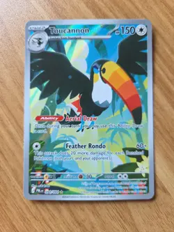 2026 Pokemon MEG Pitch Black Toucannon 94 /84 Illustration Rare Full Art Rare - Image 1