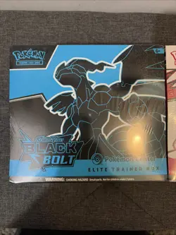 Pokemon Center Black Bolt + White Flare Elite Trainer Box Set - SEALED NEW - Image 2