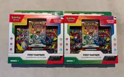 Pokemon TCG First Partner Illustration Collection Series 1 - Lot of 2 - SEALED - Image 1