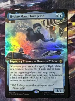 Hydro-Man, Fluid Felon - Spiderman #250 Rare, NM, MTG - Image 1