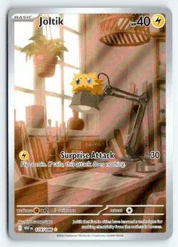 2025 Pokemon Joltik White Flare 116/086 Illustration Rare Alt Art Holo Raw NM - Image 1