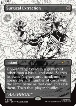 Foil VENOM UNLEASHED (Inks) Marvel's Spider-Man Secret Lair Drop SLD MTG PRESALE - Image 3