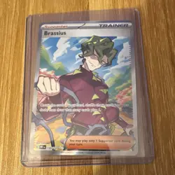 The Pokemon Company Pokemon TCG Brassius 135/131 Ultra Rare Full Art Holo Eng - Image 1