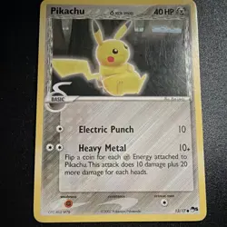 The Pokemon Company Pokemon TCG Pikachu 013/017 POP Series 5 Delta Eng - Image 1