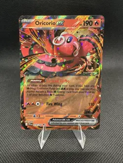 Pokemon | Oricorio ex 018/094 | Phantasmal Flames | Double Rare | NM - Image 1