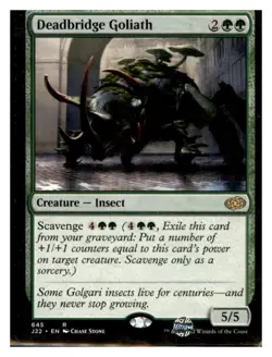 MTG - #645 Deadbridge Goliath - Jumpstart 2022 - Image 1