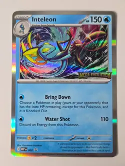 Pokemon Inteleon 002 - Me: Mega Evolution Promo - Stamped - Image 1