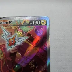 Rotom V 177/196 Lost Origin Full Art Holo Ultra Rare Eng NM - Image 4