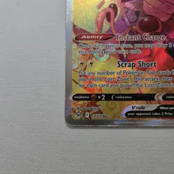 Rotom V 177/196 Lost Origin Full Art Holo Ultra Rare Eng NM - Image 5