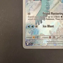 Pokemon TCG Articuno 161/159 IR SV09 Journey Together Illustration Rare NM/Mint - Image 2