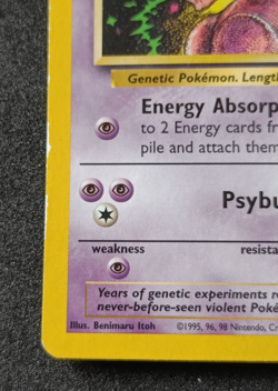 Pokemon TCG Mewtwo 14/53 WOTC Black Star Promo Movie VHS Card - HP - Image 4