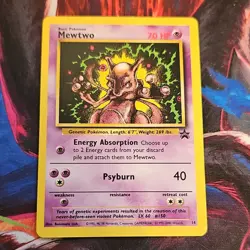 Pokemon TCG Mewtwo Wotc Promo Promo Regular 14/53 Basic 70 HP - Image 1