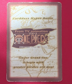 Used Roronoa Zoro 1999 C07 One Piece Carddass Hyper Battle Holo Japanese Damaged - Image 2
