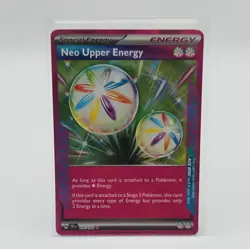 Pokemon TCG Neo Upper Energy 162/162 SV05 Temporal Forces Ace Spec Holo EN 2024 - Image 2