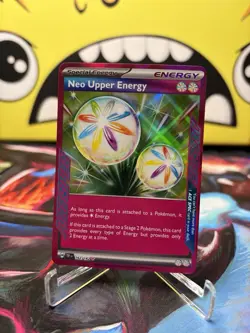 Pokemon TCG Neo Upper Energy 162/162 SV05 Temporal Forces Ace SPEC Holo - Image 1
