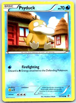 Psyduck 33/149 Common Boundaries Crossed Pokemon MP Fukuda - Image 1