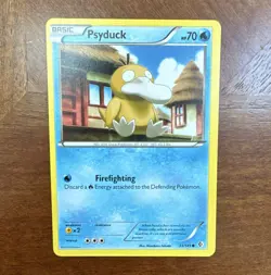 Pokemon TCG Psyduck 33/149 Boundaries Crossed 2012 Common Regular HP 70 EN - Image 1