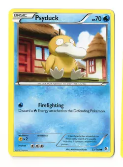 Psyduck Common Pokemon Boundaries Crossed 2012 33/149 Near Mint - Image 1