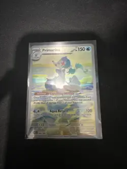 Primarina 88/ 84 Illustration Rare Pitch Black Pokemon Card - Image 1
