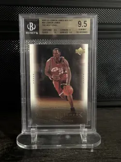 2003 Upper Deck Lebron James Box Set #24 (RC) BGS 9.5 Gem Mint Cavaliers - Image 1