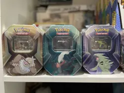 Pokemon TCG Triple Whammy Tin Set of 3 ✅ BRAND NEW & SEALED ✅ TRUSTED SELLER ✅ - Image 1