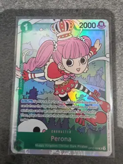 One Piece - Perona OP12-034 SR Super Rare Holo Foil English Pack (MINT🔥) - Image 1