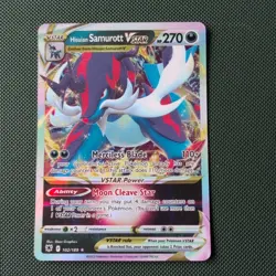 Hisuian Samurott 102/189 VSTAR Astral Radiance NM Pokemon Card - Image 1