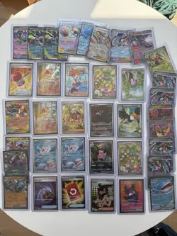 Massive Rare Pokemon TCG Bundle pitch black SIR IR - Image 1