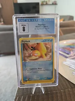 Psyduck EX Sandstorm 73/100 CGC 8 - Image 1