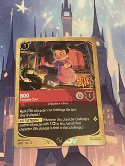 Disney Lorcana Boo Prerelease Promo Attack of the Vine - Image 1