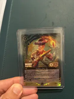 Woody Jungle Guide Disney Lorcana Set Championship Top 8 Foil - Image 1
