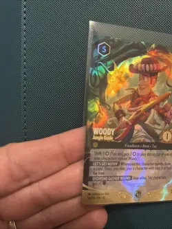 Woody Jungle Guide Disney Lorcana Set Championship Top 8 Foil - Image 3
