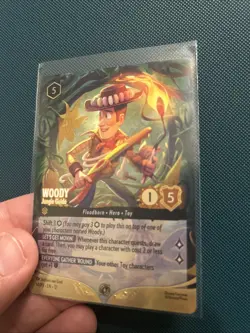 Woody Jungle Guide Disney Lorcana Set Championship Top 8 Foil - Image 4