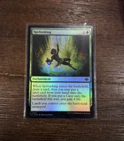 Spelunking, The Lost Caverns of Ixalan Foil Card #213 LCI MTG - Image 1
