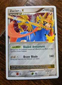 Zacian LV. X SWSH135 SWSH: Sword & Shield Promo Cards Holo - Image 1