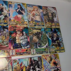 ONE PIECE Data Carddass ONE PIECE Characters 14 Card Lot Japanese Vintage - Image 3